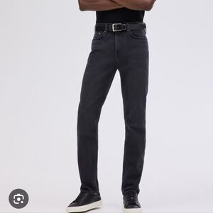 H&M Slim Fit Men's Black Jeans Grunge Classy Collegiate Gorpcore 32 X30